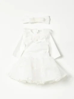 Coordinato tulle e cotone Monnalisa