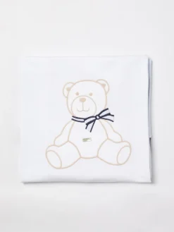 Copertina in cotone con orso Le Bebe'