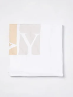 Copertina in cotone con stampa logo Fay Junior