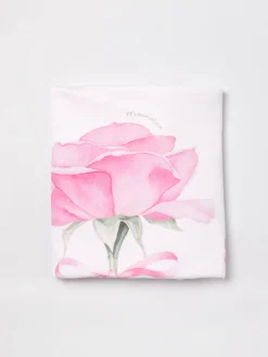 Copertina in cotone floreale Monnalisa