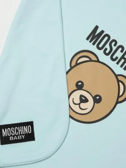 Copertina in cotone Teddy Moschino