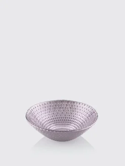 Coppetta tonda Ivv in vetro soffiato e lavorato