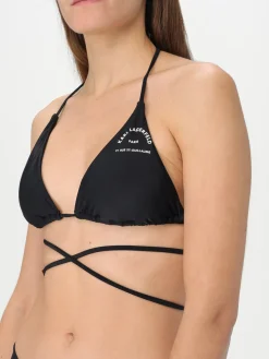 Costume bikini top Karl Lagerfeld in lycra