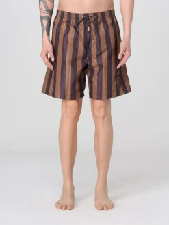 Costume da bagno Fendi in nylon a righe