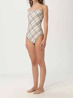 Costume da bagno intero check Burberry