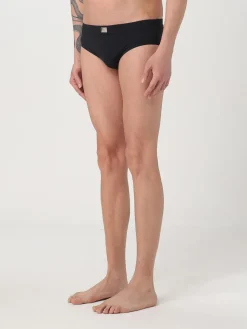 Costume da bagno slip con logo Dolce & Gabbana