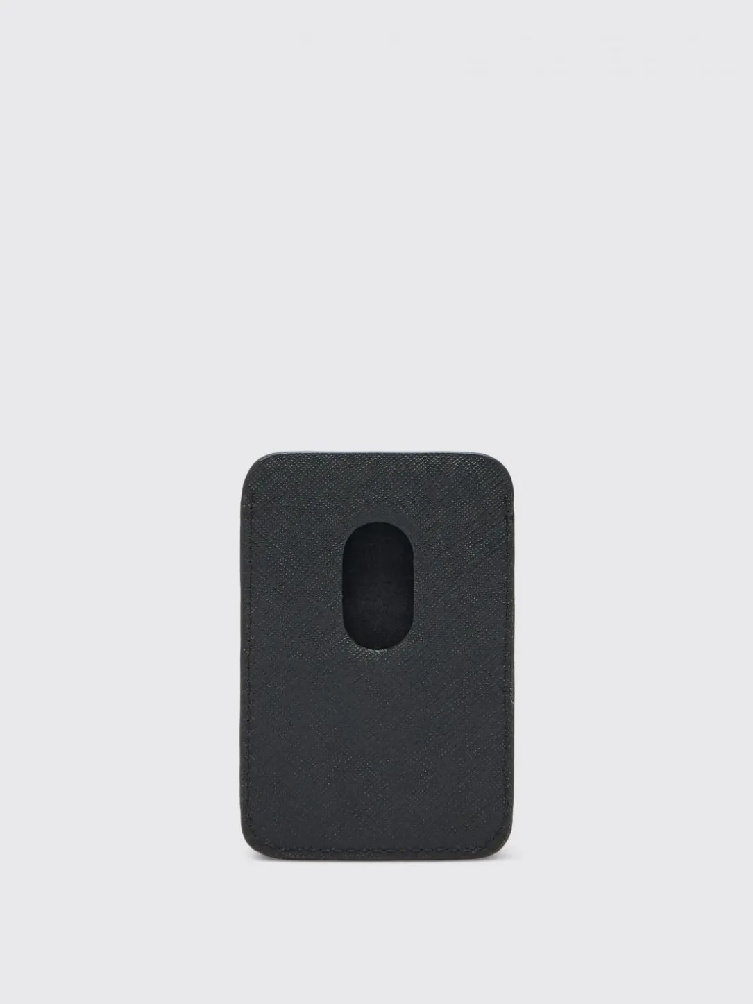 Custodia per telefono in pelle sintetica saffiano Emporio Armani