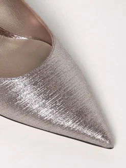 Décolleté in pelle metallizzata Love Jimmy Choo