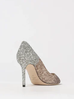 Décolleté Romy Jimmy Choo in pelle glitter degradè