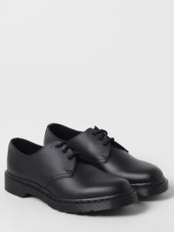 Derby 1461 Dr. Martens in pelle gommata con finish opaco
