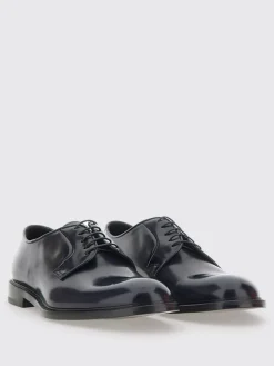 Derby Doucal's in pelle spazzolata