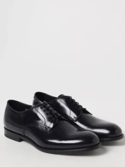 Derby Doucal's in pelle spazzolata