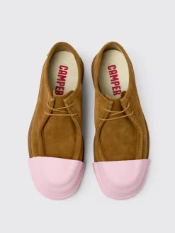 Derby Junction Camper in camoscio e gomma