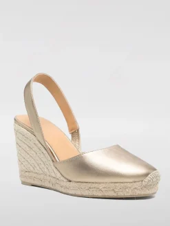 Espadrillas Carissa Castañer in pelle laminata