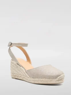 Espadrillas Cybil Castañer in tessuto lamè