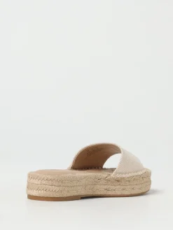 Espadrillas Lauren Ralph Lauren in canvas con logo ricamato