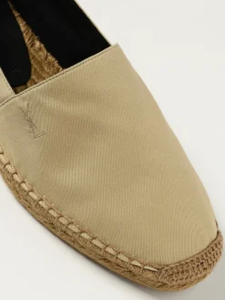 Espadrillas Saint Laurent in canvas di cotone