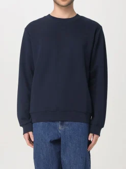 Felpa a girocollo basic in cotone A.P.C.