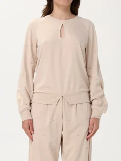 Felpa a girocollo con goccia Liu Jo