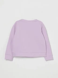 Felpa a girocollo con logo di strass Liu Jo