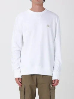 Felpa a girocollo con logo Calvin Klein Jeans