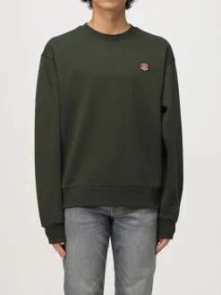 Felpa a girocollo con logo Tiger Kenzo