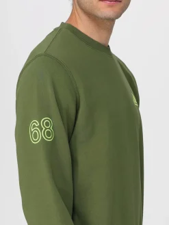 Felpa a girocollo con logo SUN68