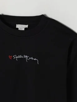 Felpa a girocollo con logo Stella McCartney Kids