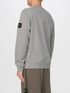 Felpa a girocollo con logo Stone Island