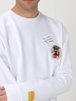 Felpa a girocollo con logo Tazmania Iceberg