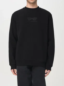 Felpa a girocollo con logo Karl Lagerfeld