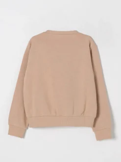 Felpa a girocollo con logo di strass Liu Jo