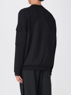 Felpa a girocollo con logo Ea7