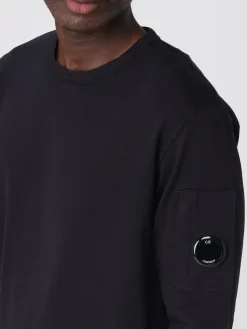 Felpa a girocollo con logo C.P. Company