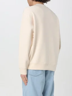 Felpa a girocollo con logo Emporio Armani