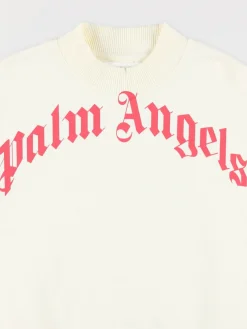Felpa a girocollo con maxi logo Palm Angels