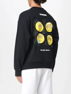 Felpa a girocollo con maxi logo Barrow