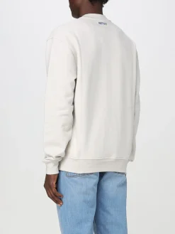 Felpa a girocollo con stampa grafica Ferrari