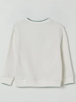 Felpa a girocollo in cotone con stampa Teddy Polo Ralph Lauren