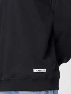 Felpa a girocollo in cotone stampata Laneus