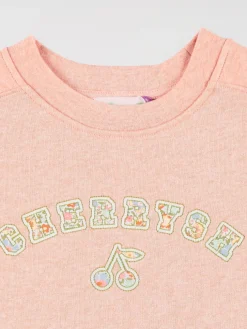 Felpa a girocollo in cotone 