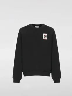 Felpa a girocollo in cotone con logo Casablanca