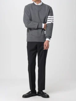 Felpa a girocollo in cotone Thom Browne