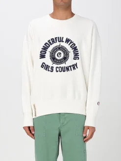 Felpa a girocollo in misto cotone Champion