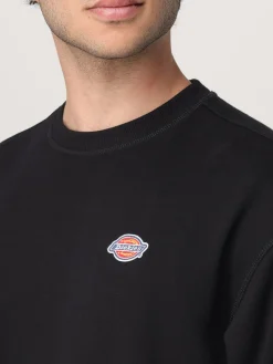 Felpa a girocollo in misto cotone con mini logo Dickies