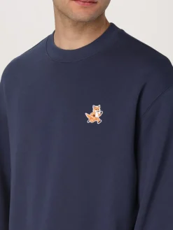 Felpa a girocollo Maison Kitsuné con mini logo