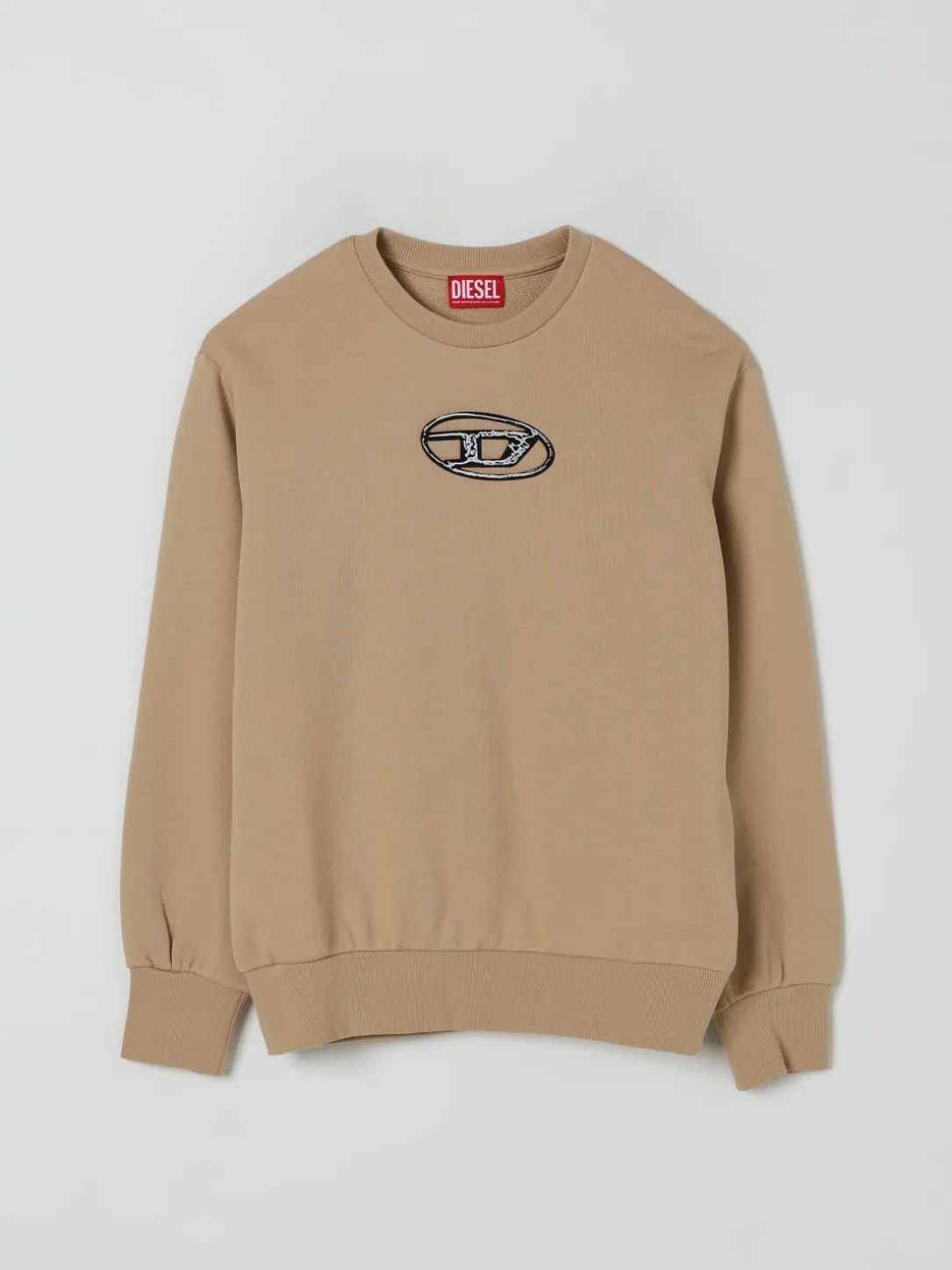 Felpa a girocollo Oval D Diesel in cotone