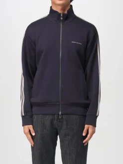 Felpa Armani Exchange in misto cotone con zip