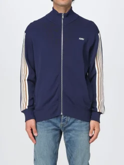 Felpa Autry in cotone con zip