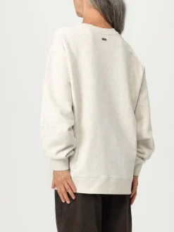 Felpa Barbour in cotone con logo